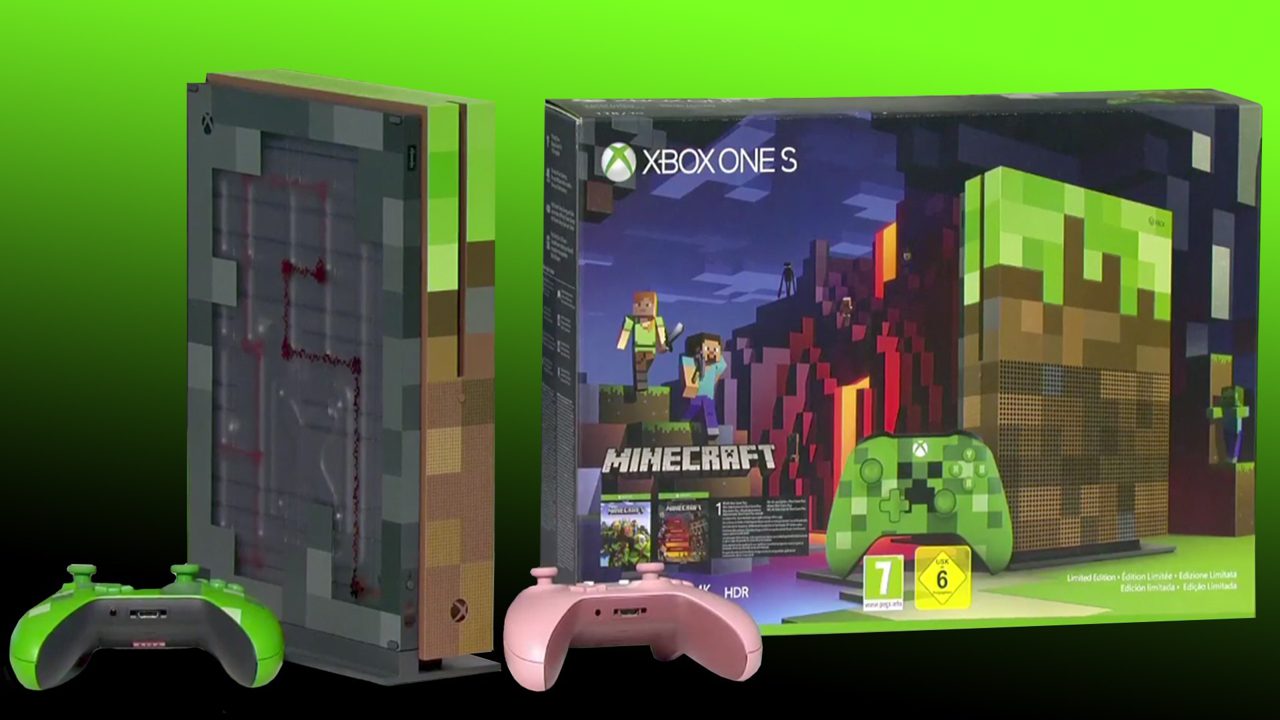 国行Xbox One S《我的世界》限量主机今日开售